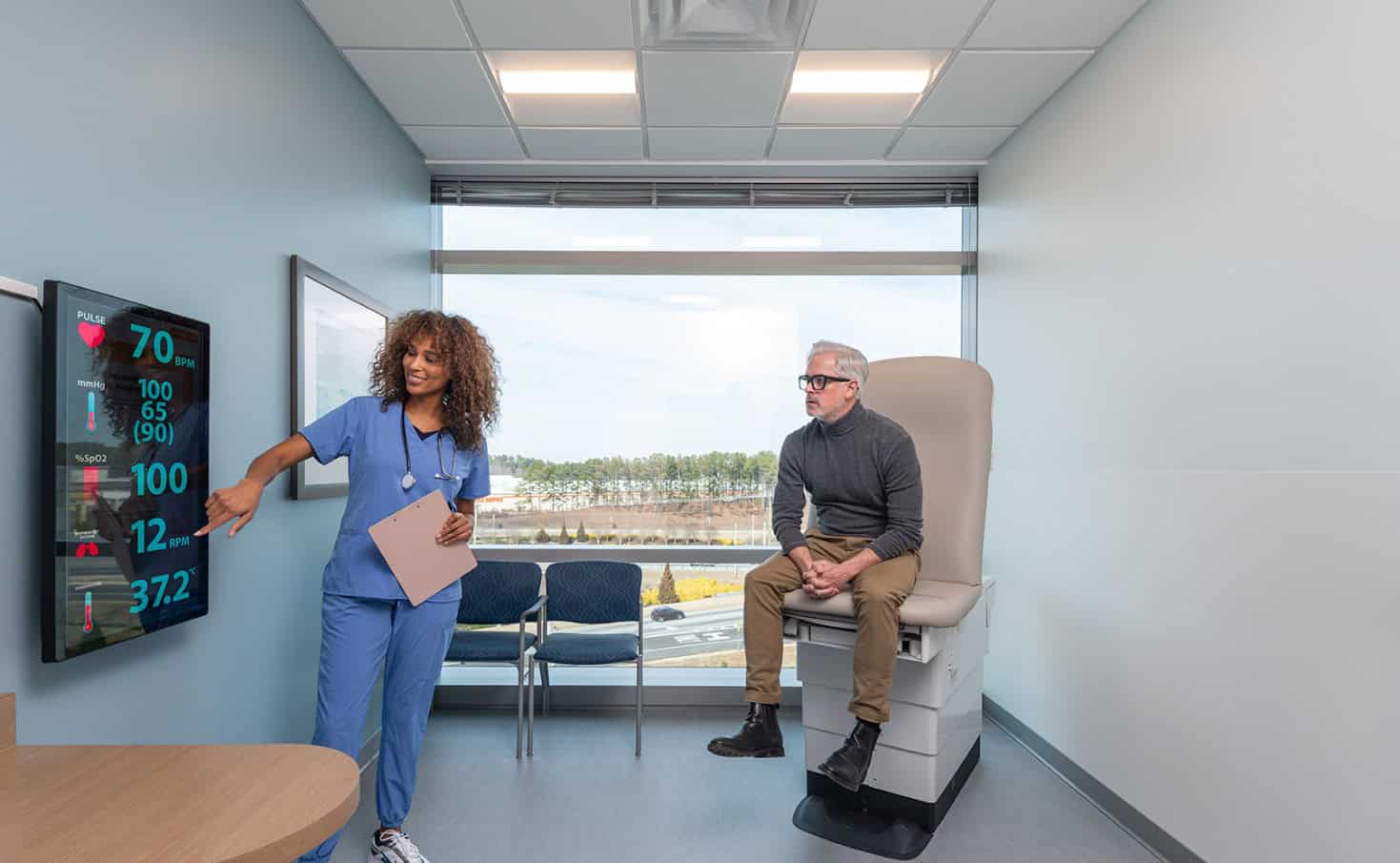 Clinic rooms
