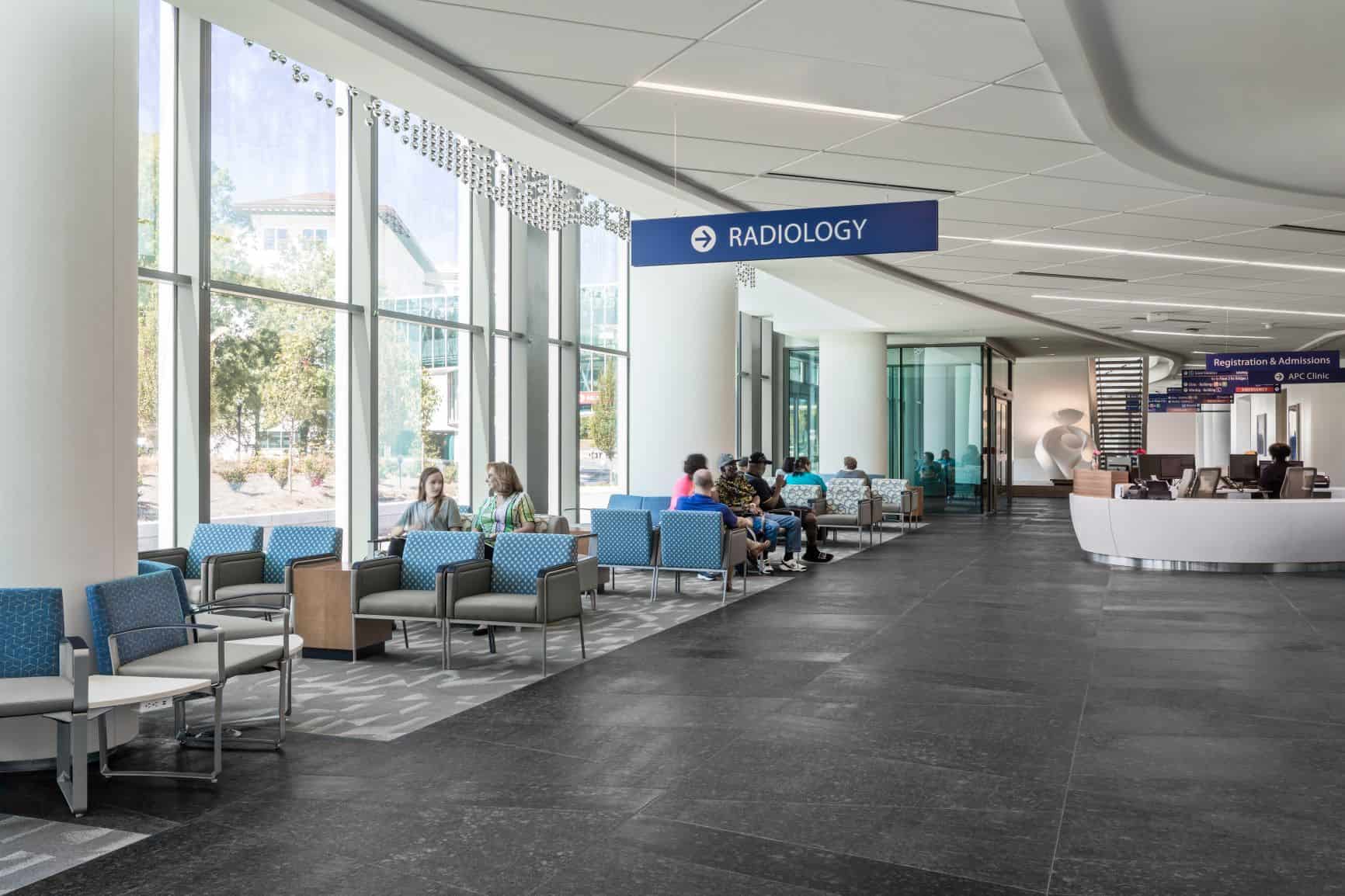 Reception and lounge